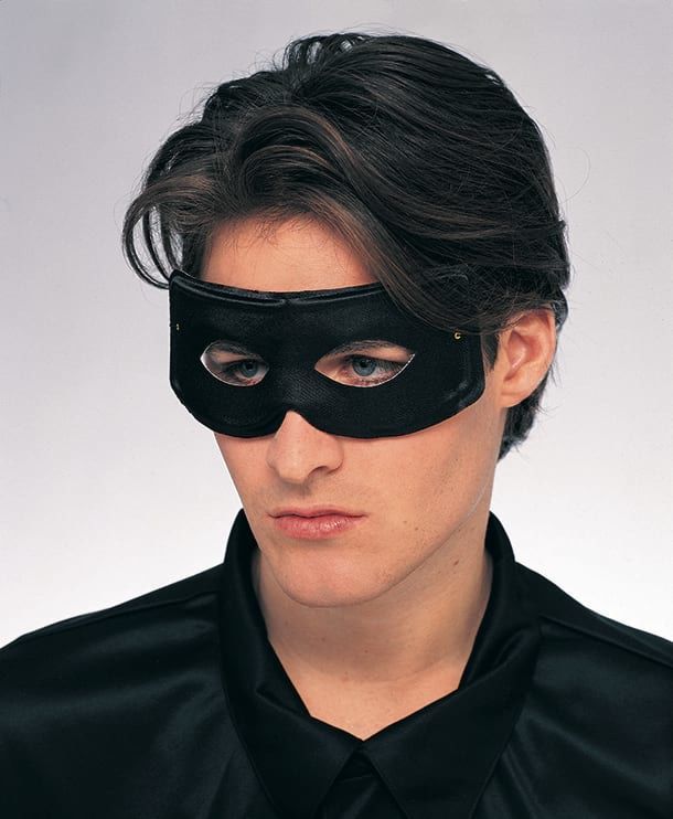 Red Lace Domino Eye Masks Unisex main image 0