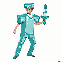Minecraft Deluxe Armor Child Costume