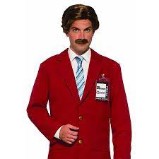 Anchorman Wig and Moustache
