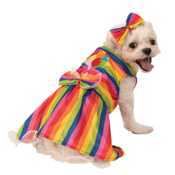 Pet Rainbow Party Dress