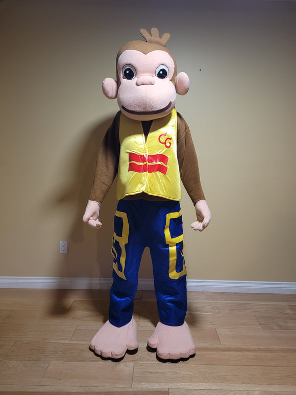 Curious Monkey Mascot - Rent for $60.00