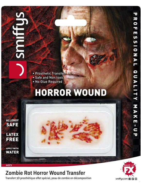 Zombie Rot Horror Wound Transfer