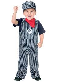 Train Engineer Toddler Costume - Size 2T, 3T-4T