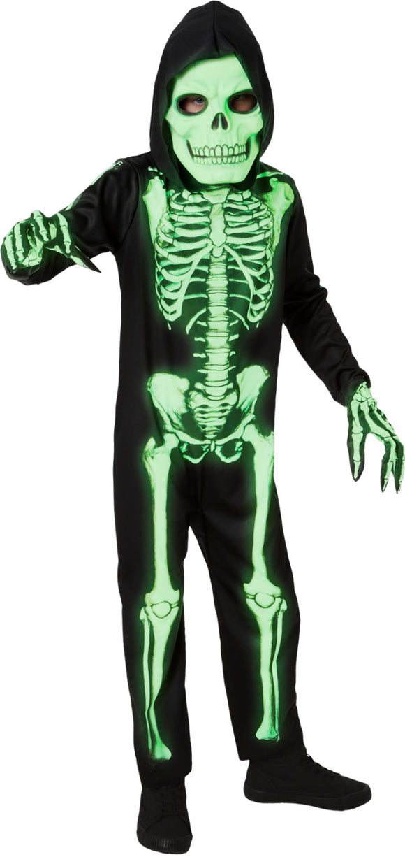 Glow in the Dark Skeleton Child Costume