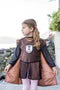 Brilliant Copper Knight Tunic with Cape - Up to Size 5/6