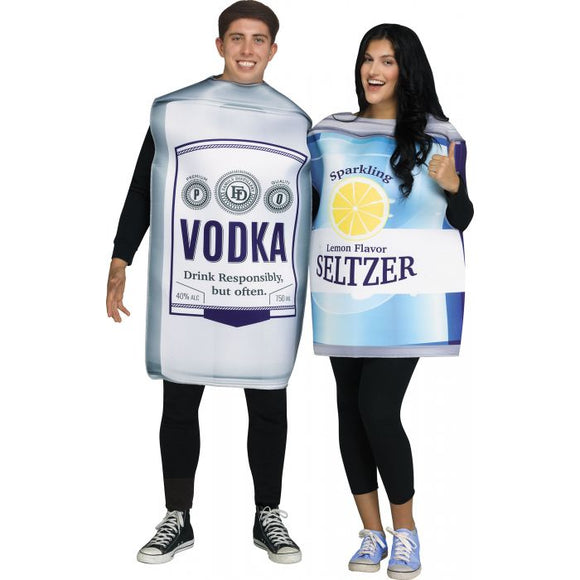 Vodka & Seltzer Adult Costume