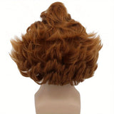 Bald Top Synthetic Fiber Wig