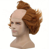Bald Top Synthetic Fiber Wig