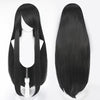 32" Long Straight Synthetic Wig with Bangs