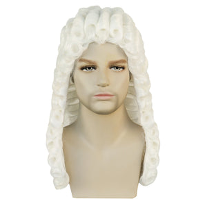 White Judge Wig