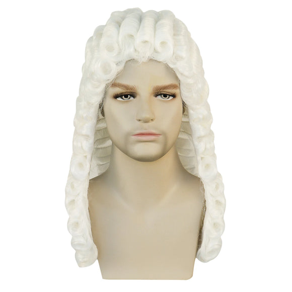 White Judge Wig