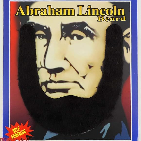 Theatrical Disguise Abraham Lincoln Beard