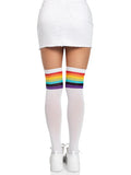 Leg Avenue Over The Rainbow Opague Thigh Highs