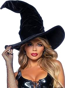 Large Rouched Witch Hat