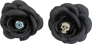 Hair Clip Eyeball or Skeleton