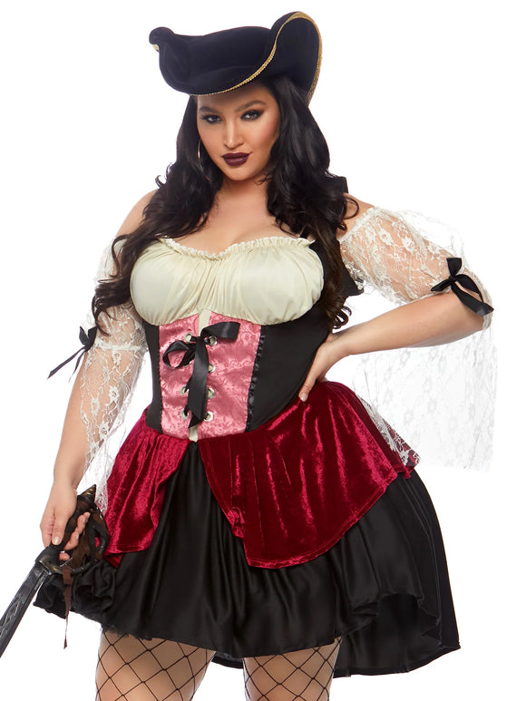 Leg Avenue Wicked Wench Plus Size Costume