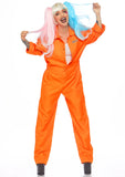 Leg Avenue Prison Jumpsuit Adult Costume