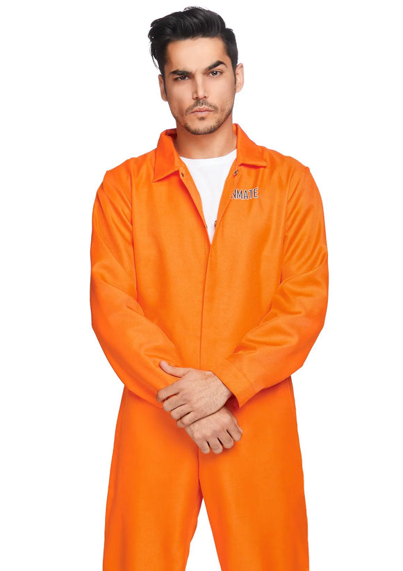 Leg Avenue Prison Jumpsuit Adult Costume