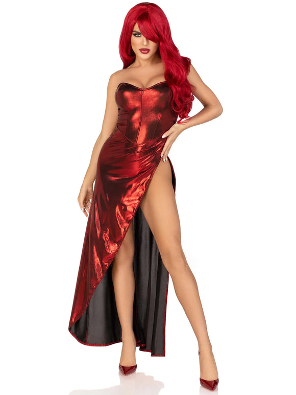 leg avenue red dress Leg Avenue red asymmetrical dress Dance Wear Sizes S/M Or M/L