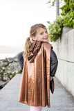 Brilliant Copper Knight Tunic with Cape - Up to Size 5/6