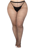 Leg Avenue Spandex Micro Net Tights - Standard and Plus Size