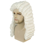 White Judge Wig