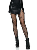 Leg Aveune Cracked Fishnet Tights - One Size & Plus Size