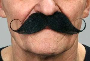 Moustache 13cm X 4cm