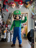Green Plummer Mascot