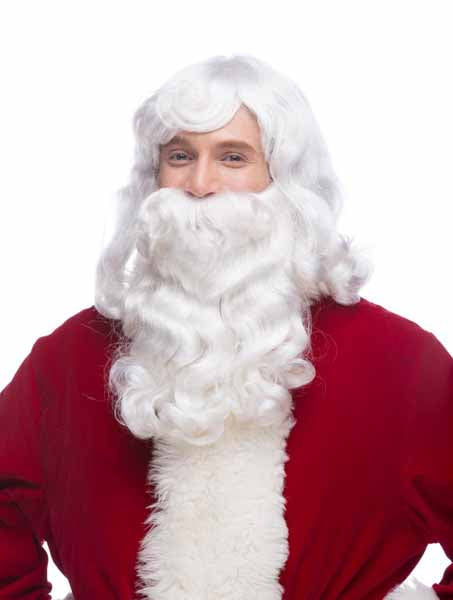 Sepia Santa Beard and Wig Set - BX