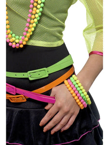 Beaded Bracelets - Neon