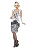 Silver Flapper Costume