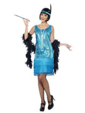 Flirty Flapper Teal