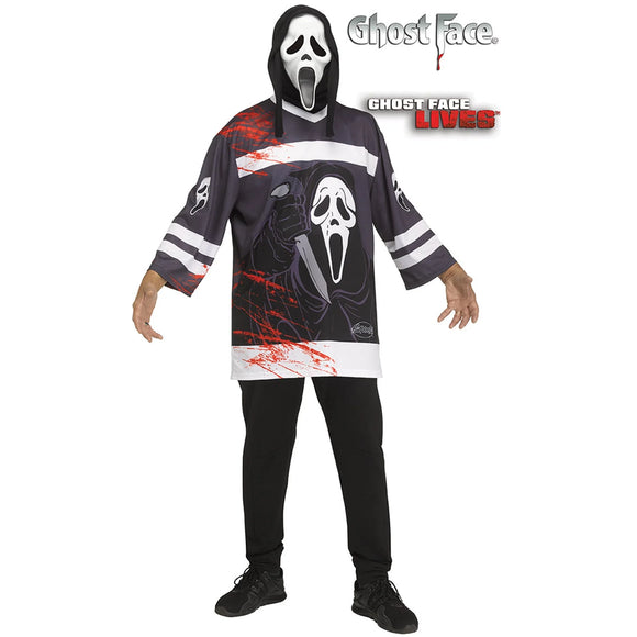 Ghost Face Hockey Jersey Adult