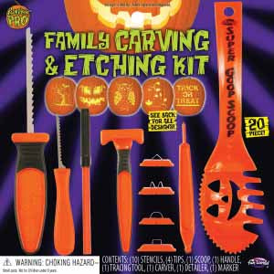 Pumpkin Pro Carving and Etching Pumpkin Kit