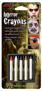 5 Pack Makeup Crayons - Festive or Horror