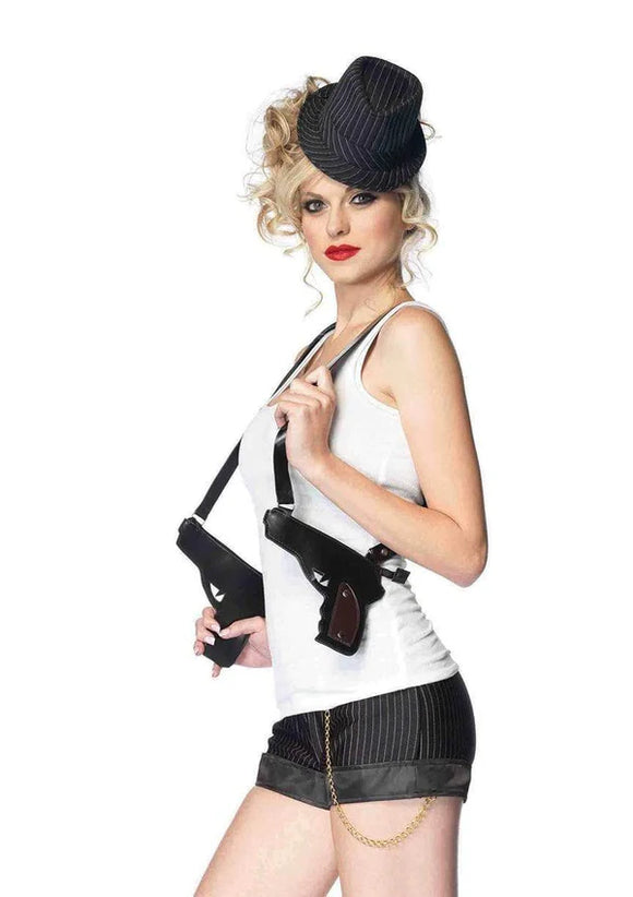 Leg Avenue Gangster Double Gun Zipper Holster