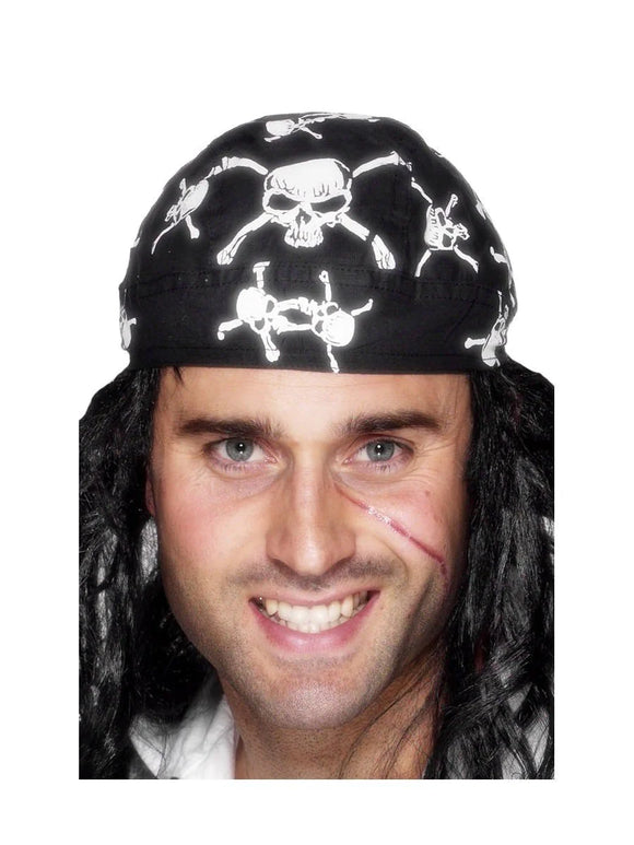Pirate Bandana, Skull and Crossbones