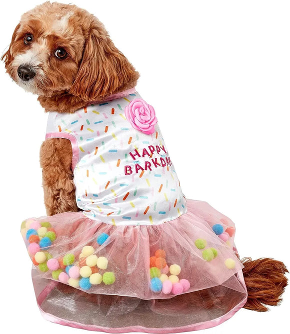 Sparkle Birthday Party Pet Dress