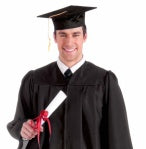 Adult Graduation Robe - Black