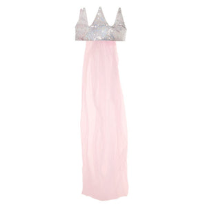 Sequin Princess Crown with Veil