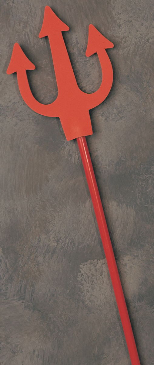 Foam / Plastic Devil Pitchfork