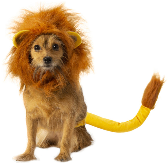 Lion King Simba - Main & Tail Pet Costume