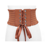 Elastic Corset Waist Band Stretch Belt - Various Colours Available