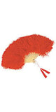 Maribou Feather Fan - Black, Red or White Available