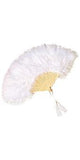 Maribou Feather Fan - Black, Red or White Available