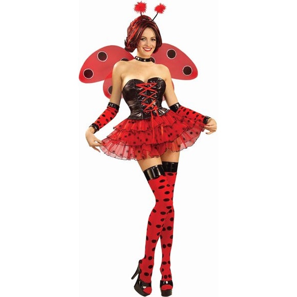 Lady Bug Thigh Highs