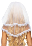 Lace Trimmed Bridal Veil