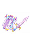 New Design for 2022 - Pink Unicorn Eva Form Sword