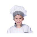 White with Black Children's Chef Hat